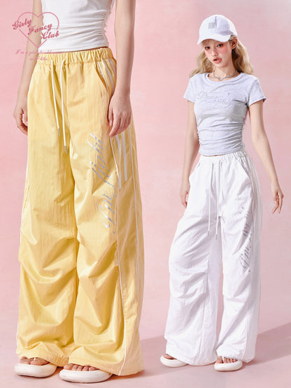 Sporty Relaxed Track Pants