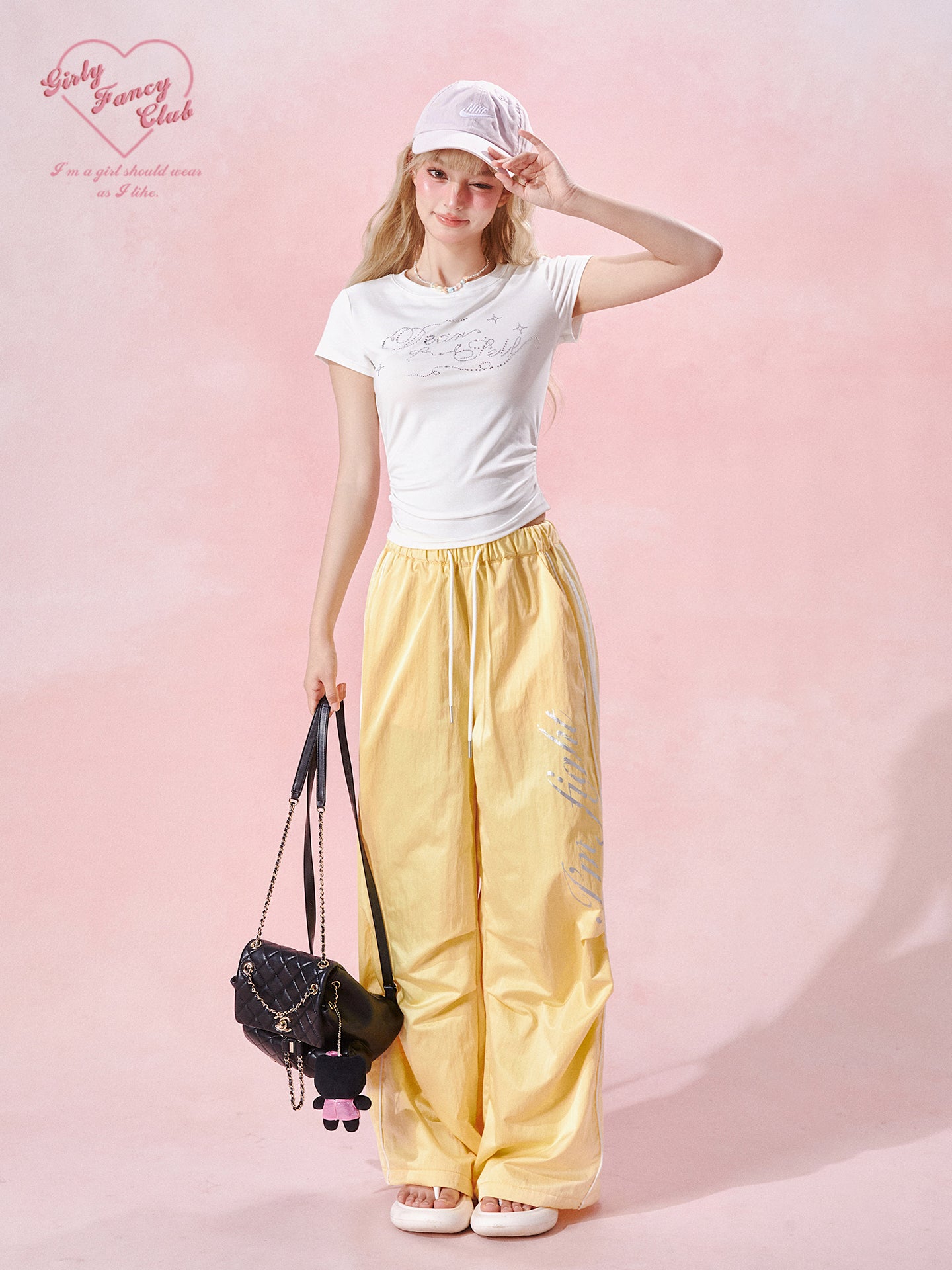 Sporty Relaxed Track Pants