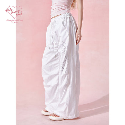 Sporty Relaxed Track Pants