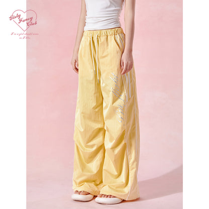 Sporty Relaxed Track Pants